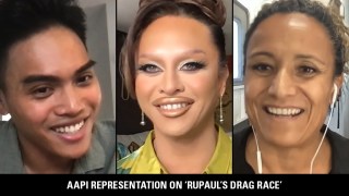 ‘RuPaul’s Drag Race’ Queens Sasha Colby, Aura Mayari Talk Showcasing AAPI Excellence in Season 15 (Video)