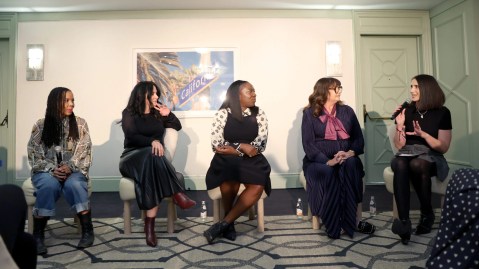 (L-R) Donna Lamar, Kim Granito, Vivian Odior, Lara Richardson and Sara Wilson at The Wrap's Power Women Summit, Maybourne Hotel, Beverly Hills, California on Dec 5, 2023.