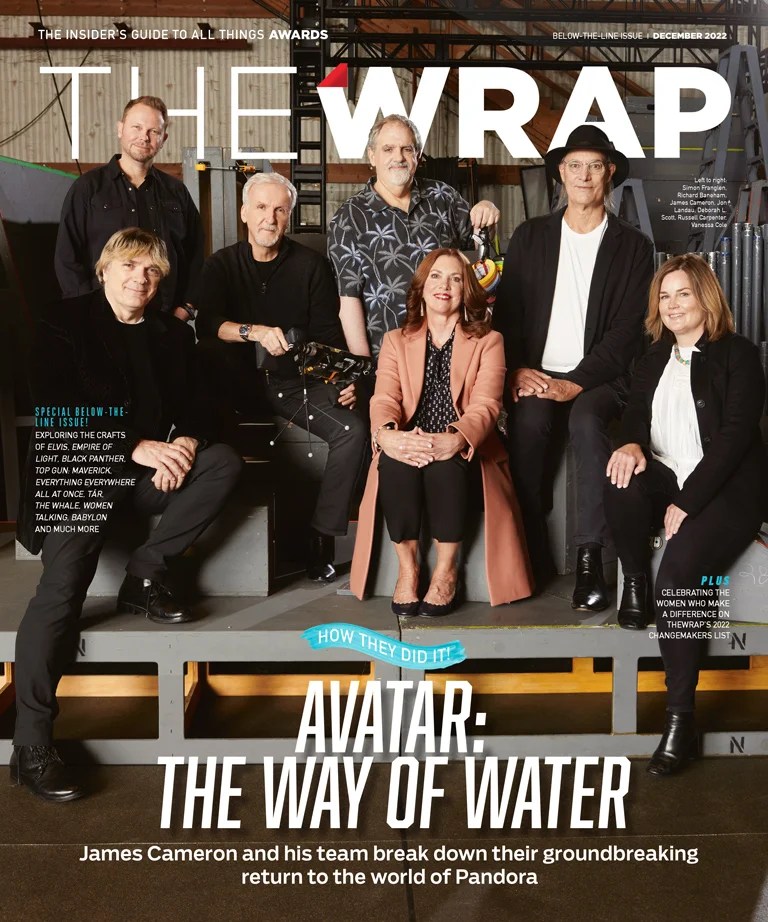 TheWrap magazine below the line issue cover