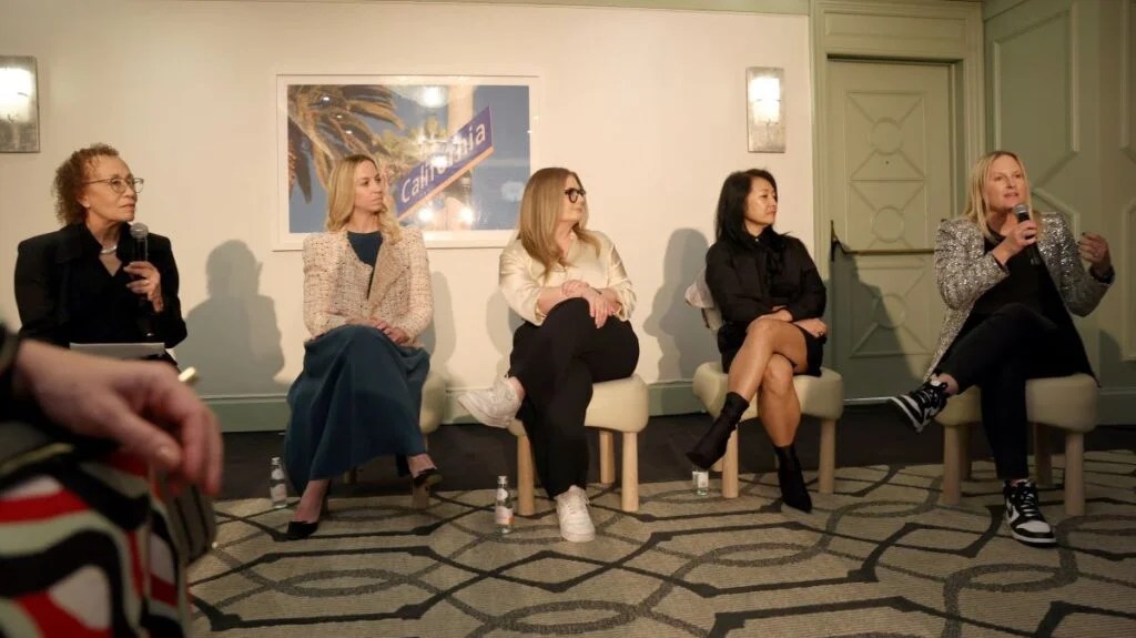 (L-R) Diane Haithman, Jocelyn Sabo, Keri Moore, Helen Lee-Kim and Jenefer Brown at Power Women Summit 2023