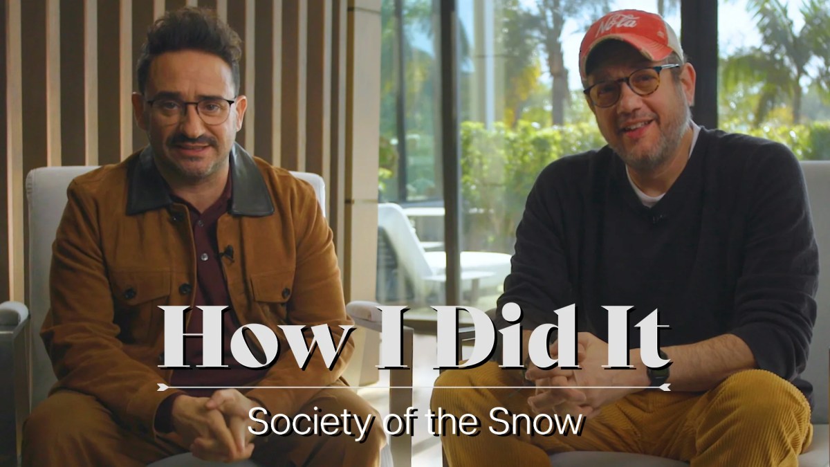 ‘Society of the Snow’ Director J.A. Bayona and His Team of Artisans on Their Unique Approach to Telling the Emotional Story | How I Did It